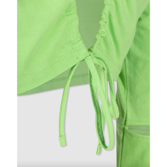 Jacquemus Le T-shirt Piccola Green Crop Top - Picture 7 of 16
